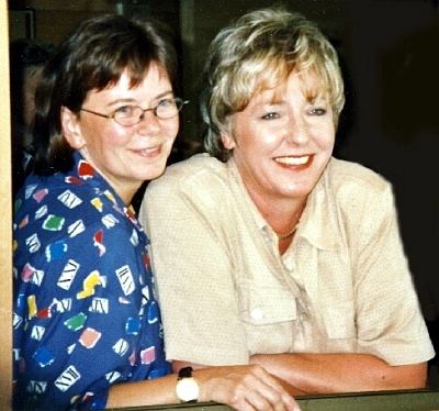 Doris mit Hanne